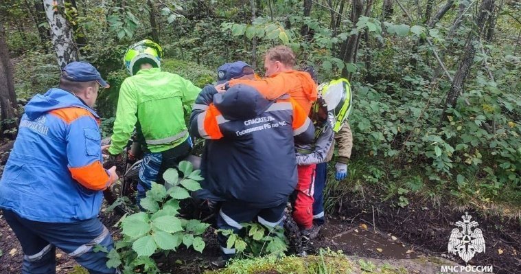 В горах Башкирии спасатели эвакуировали туриста из Удмуртии 