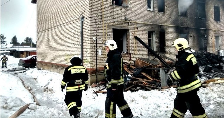 В Удмуртии назвали причины мартовского пожара в жилом доме в Игре, унесшего жизни трех человек