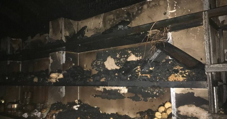 В двух районах Удмуртии от огня пострадали магазины