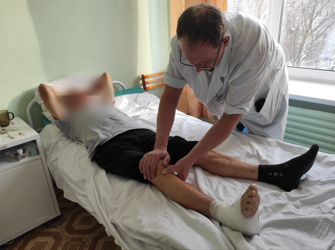 Ижевские врачи дважды спасли пациента с диабетом от ампутации стопы