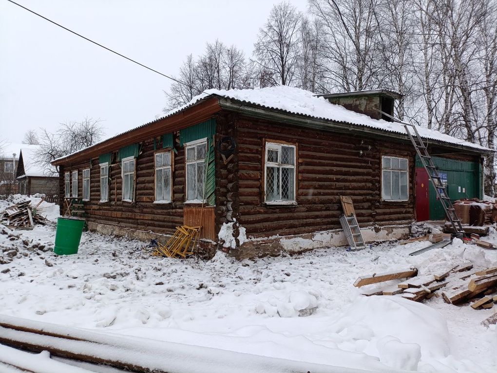 В Балезинском районе Удмуртии начали ремонтировать здание музея 1939 года постройки