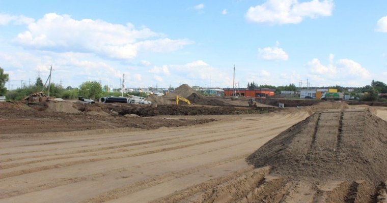 Круговую развязку на дороге «Ижевск-Сарапул» планируют обновить к концу сентября