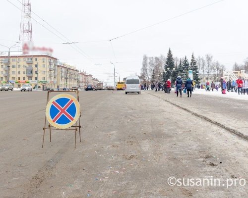 В новогоднюю ночь в Ижевске для проезда будет закрыт участок улицы Пушкинской