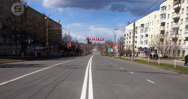 Движение по улицам Пушкинской и Лихвинцева в Ижевске закроют в понедельник