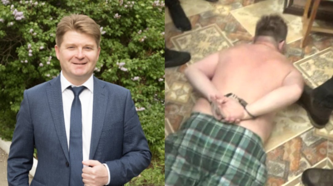 Глава Завьяловского района Константин Русинов задержан по подозрению во взяточничестве