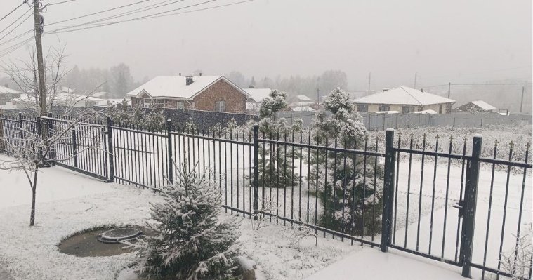 В Удмуртии ожидаются резкие перепады температур и снегопад