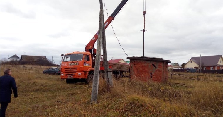 Половина жителей села в Сарапульском районе осталась без водоснабжения