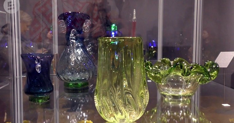 Муранское и урановое стекло представили на выставке в Ижевске