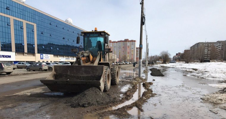 8 участков тротуаров в Ижевске ждет капремонт
