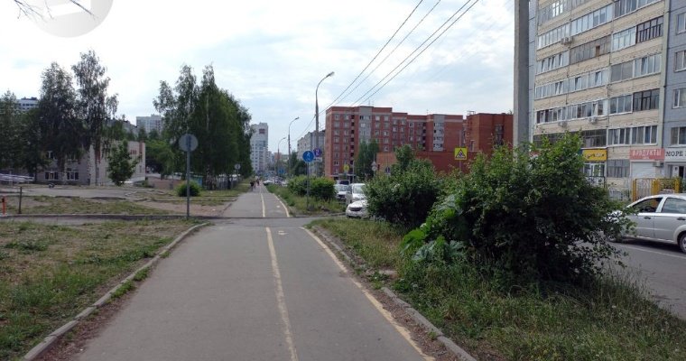 ​12 тротуаров отремонтируют в Устиновском районе по проекту «Пешеходный Ижевск»
