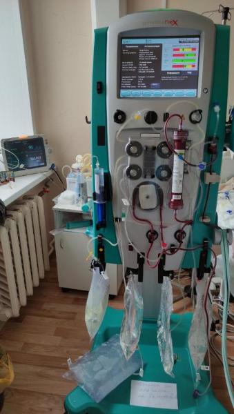 В Завьяловскую районную больницу поступил новый аппарат ультра-гемофильтрации 