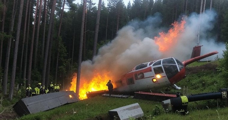 Основные версии крушения Ми-8 на Камчатке назвали в Следственном комитете