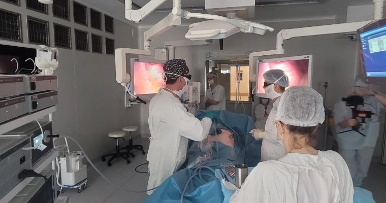 В Ижевске провели первую операцию с 3D-камерой