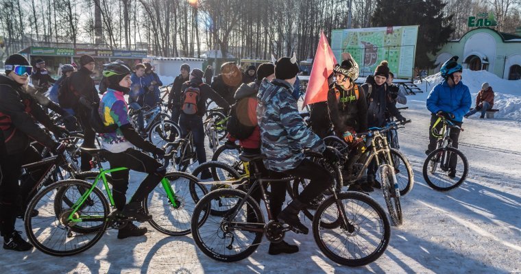 Четвертый зимний велопарад пройдет в Ижевске