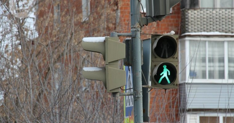 Перенастройка светофоров началась в Воткинске 