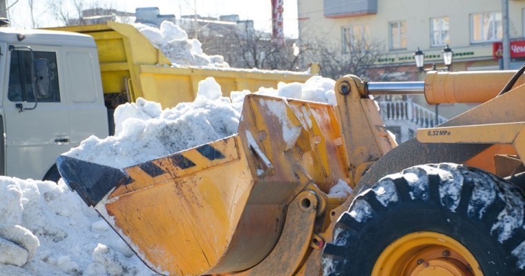 Власти Ижевска планируют в этом году открыть снегосвалку