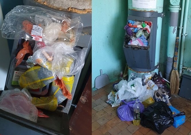 В Ижевске УК получила предостережение из-за забитого мусоропровода в жилом доме