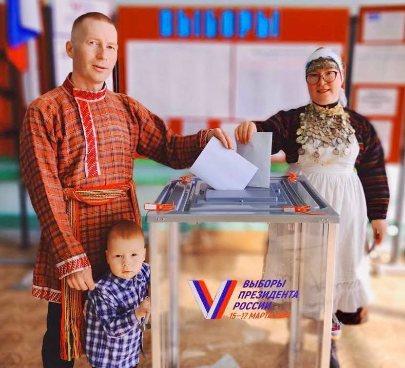 Явка второго дня голосования на выборах президента России в Удмуртии составила 48,01%