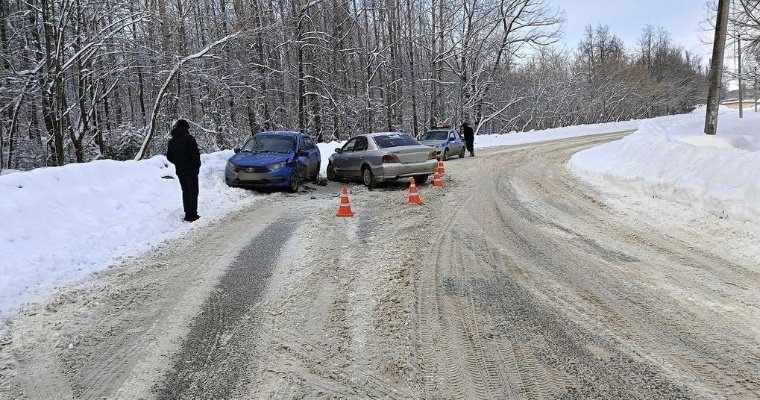 В Сарапуле молодой человек и ребёнок получили травмы в аварии