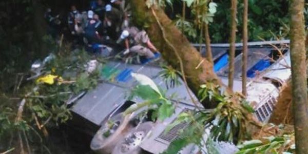 55 человек погибли в автокатастрофе в Бразилии