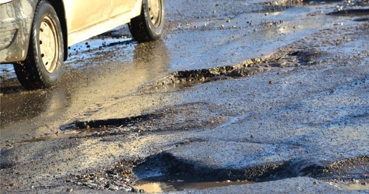 На следующей неделе на Славянском шоссе в Ижевске начнут устранять аварийные дефекты