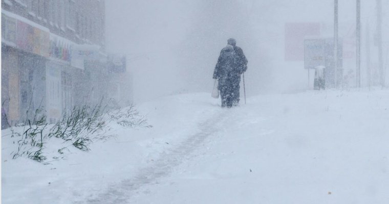 Снегопад в Ижевске поставил рекорд