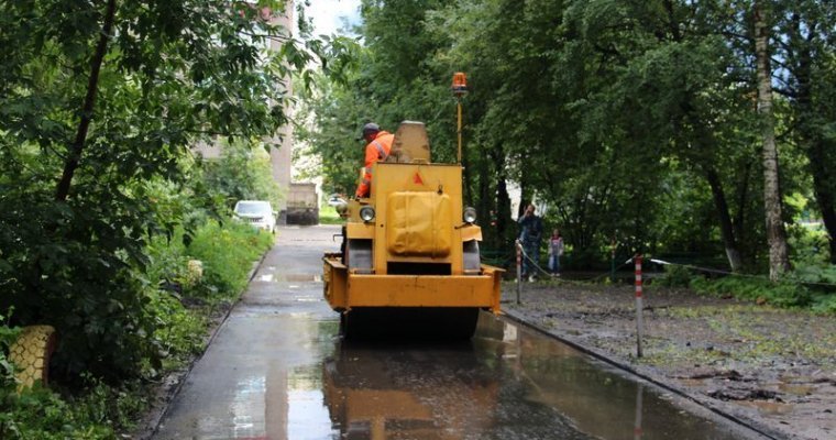 Все отремонтированные в прошлом году дворы в Ижевске проверят к середине мая