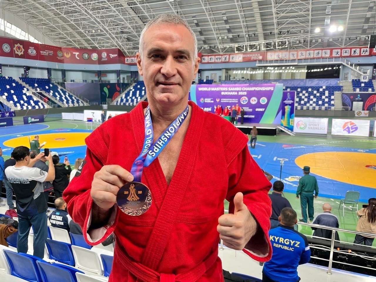 Спортсмен из Воткинска взял бронзу на Чемпионате мира по самбо среди мастеров спорта