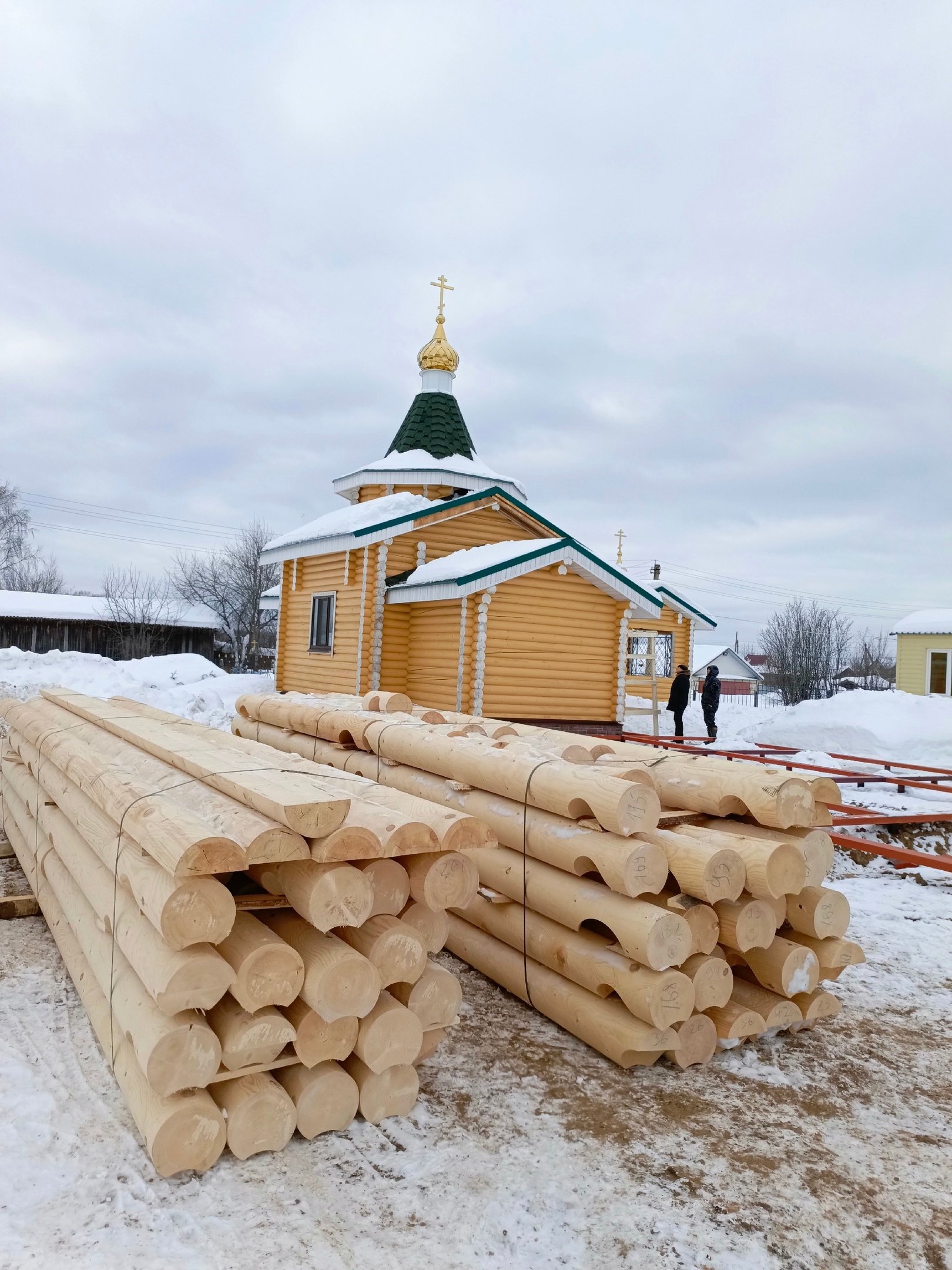 В деревне Адам Глазовского района ведется реконструкция православной церкви