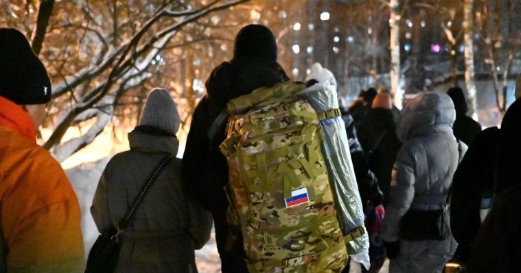 Ещё одна группа мужчин из Удмуртии отправилась для прохождения службы в новых беспилотных войсках