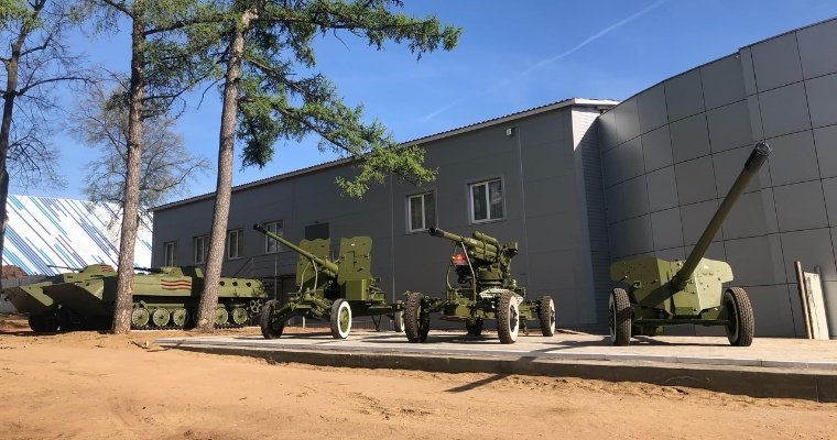 Парк Победы с военной техникой появился в Воткинске