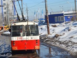 Движение троллейбусов по улице Орджоникидзе в Ижевске восстановили