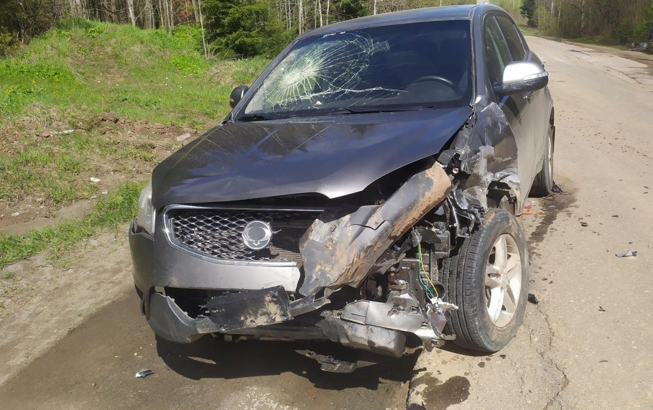 Пьяный подросток из Якшур-Бодьинского района без спроса взял автомобиль знакомой и попал в аварию