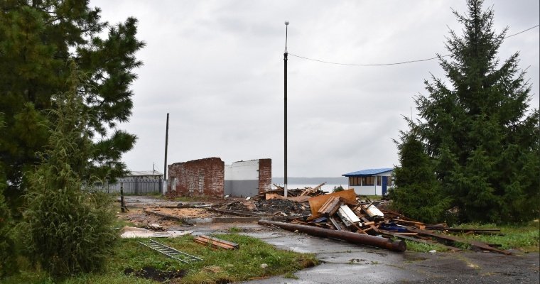 В Воткинске начали демонтаж здания спасательной станции