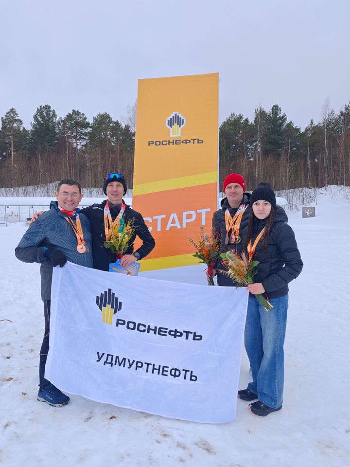 Три золотых и одну бронзовую награды завоевали спортсмены «Удмуртнефти» в экстрим-забеге «Тайга-Трейл» в Нефтеюганске