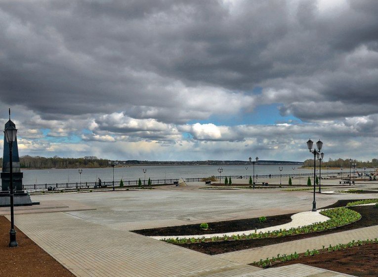 На набережной Сарапула может появиться каскадный бассейн с термальной водой