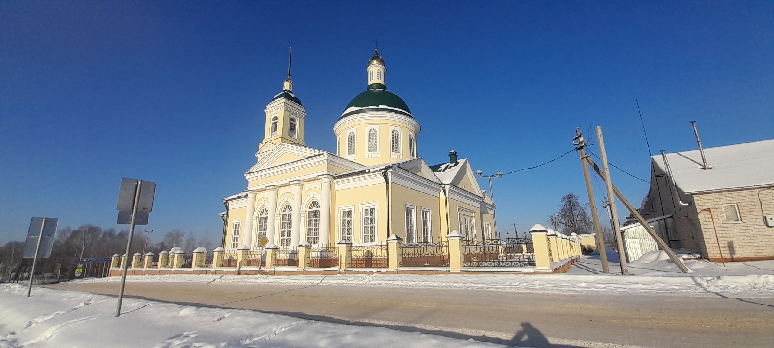 В удмуртском селе Водзимонье полностью отремонтировали Вознесенскую церковь