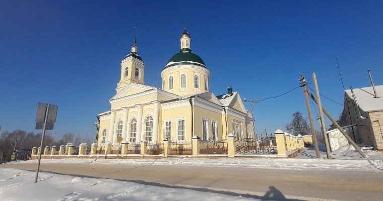 В удмуртском селе Водзимонье полностью отремонтировали Вознесенскую церковь