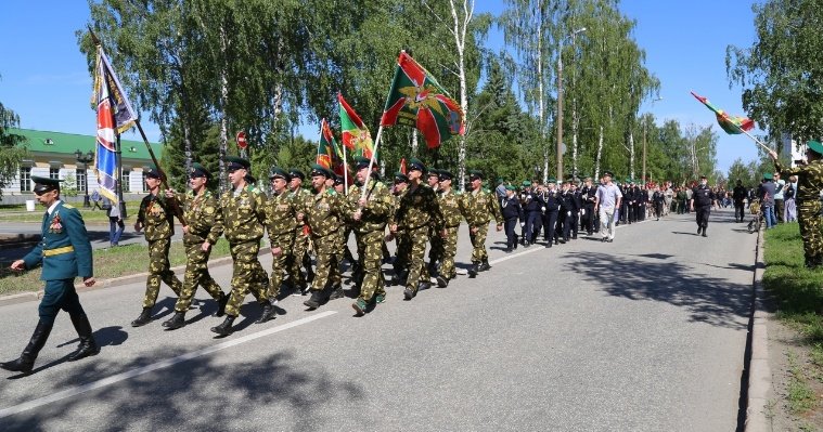 В Ижевске на время шествия в День пограничника перекроют несколько улиц 