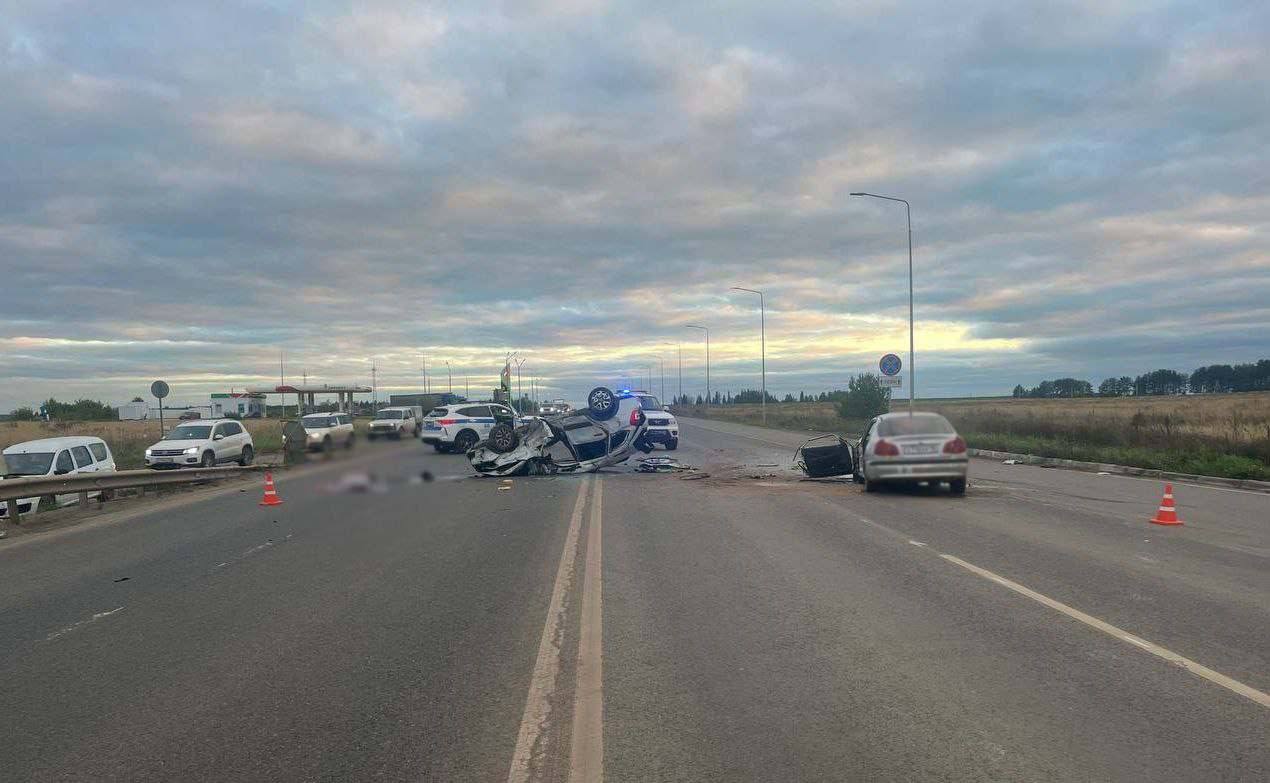 Смертельная авария с Ладой Грантой и Митсубиси произошла в Завьяловском районе