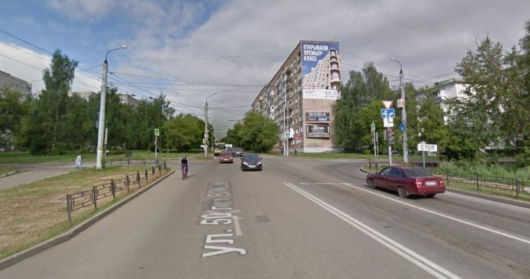 Движение на перекрестке улиц 50 лет ВЛКСМ и Фруктовой в Ижевске закроют в пятницу
