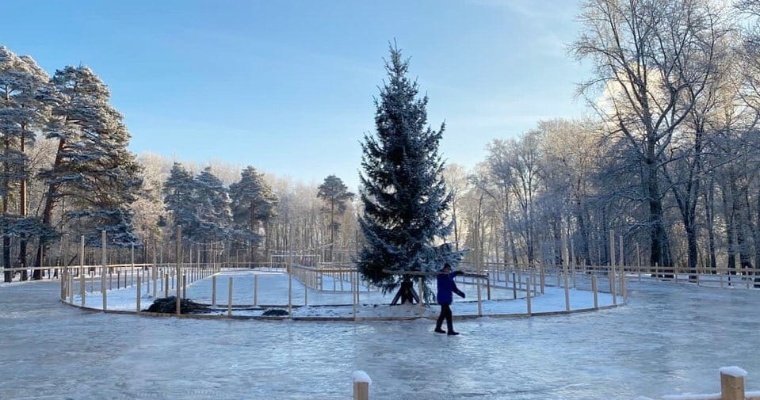 Ледовые катки откроются в парках Ижевска 10 декабря