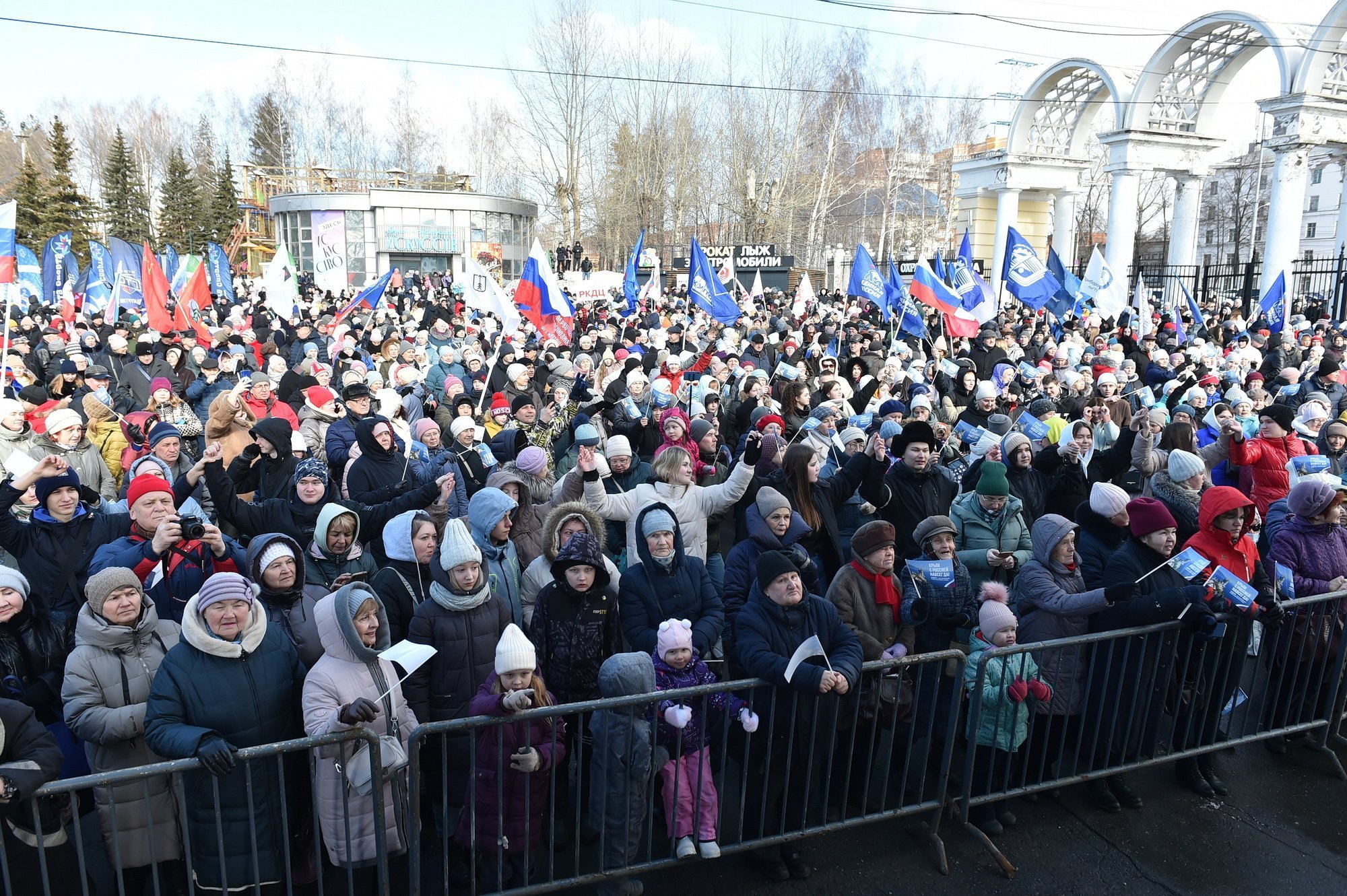 Почти 5000 человек собрала Крымская весна в Ижевске