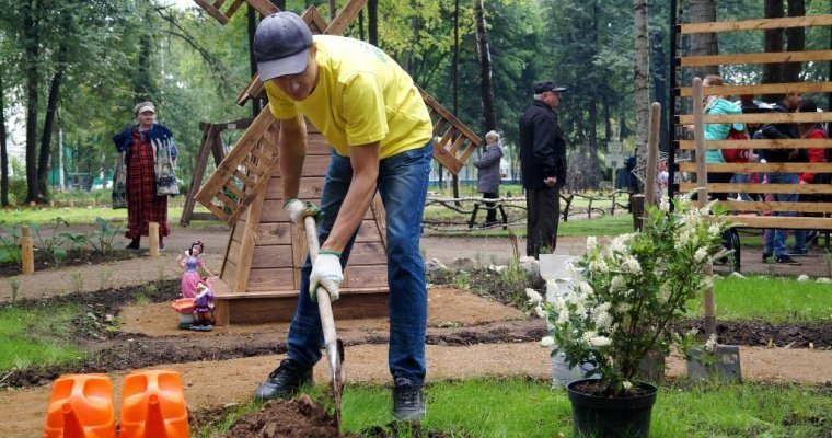 Сад дружбы народов появился в Ижевске