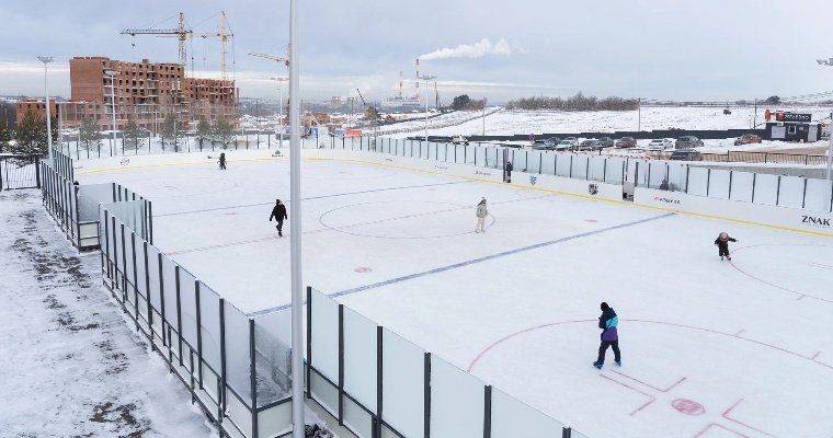 Вдохновлённая рекордом Александра Овечкина спортивная площадь «Точка 895» открылась в Ижевске