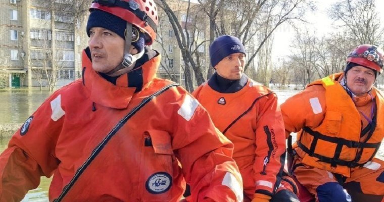 Уровень реки Урал в Оренбурге поднялся до 10 метров