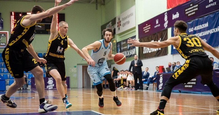Ижевские «Купол-Родники» выиграли в первом матче полуфинала Кубка России по баскетболу