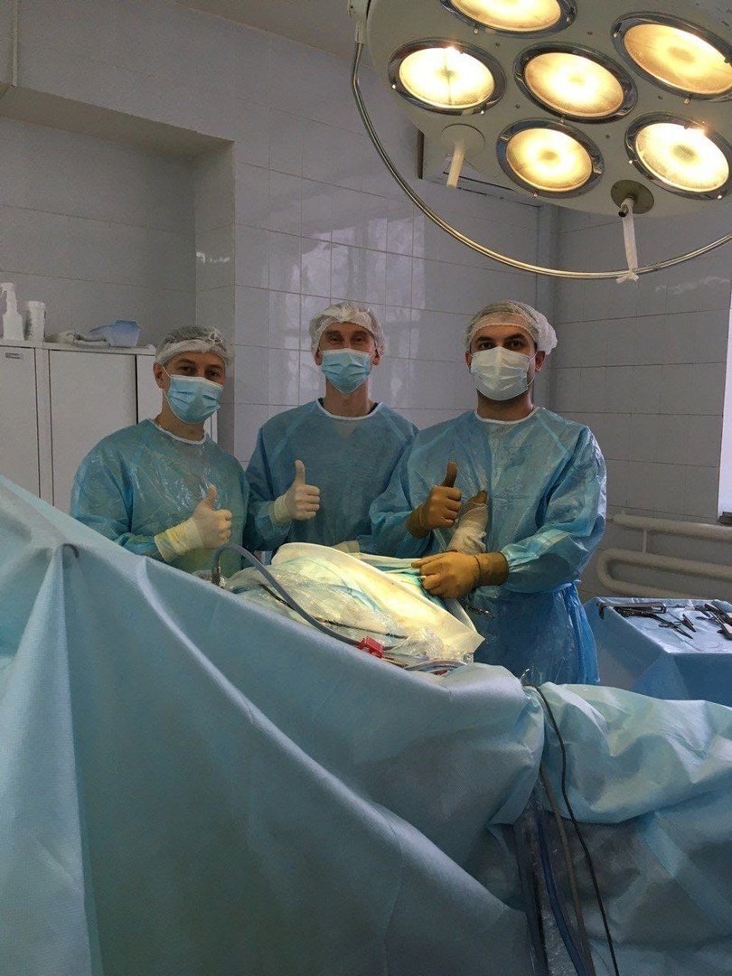 Впервые в Городской больнице 3 Ижевска провели артроскопические пластические операции