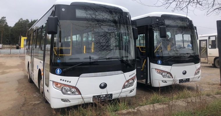 Автопарк Воткинска пополнился ещё двумя новыми автобусами  