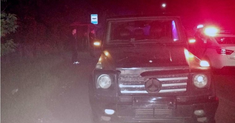 Водитель «Мерседеса» насмерть сбил пешехода в Сарапуле